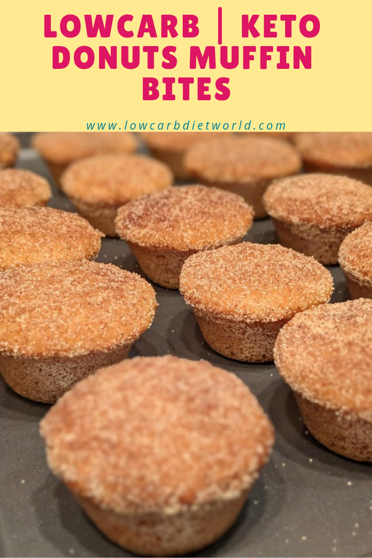 LowCarb | Keto Donuts Muffin Bites