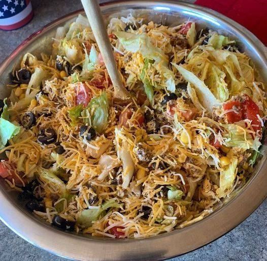 Easy Dorito Taco Salad – LowCarbDietWorld