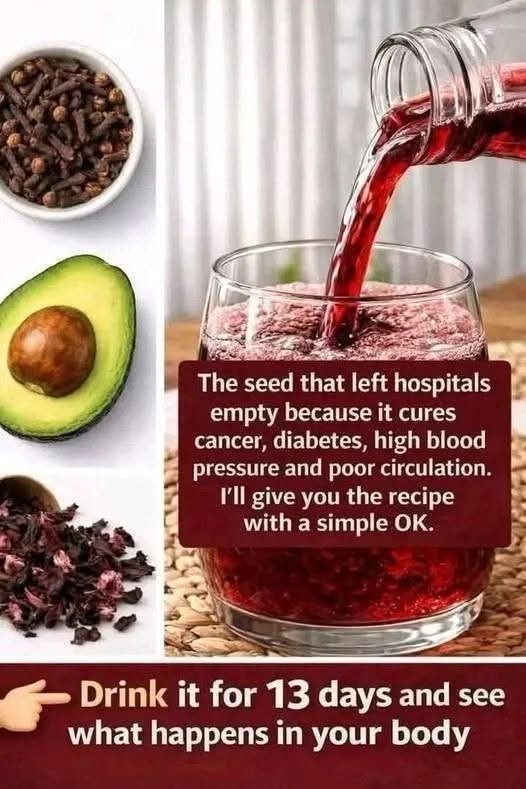 Avocado Seed, Hibiscus & Clove Tea..