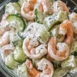 Creamy Cucumber Shrimp Salad