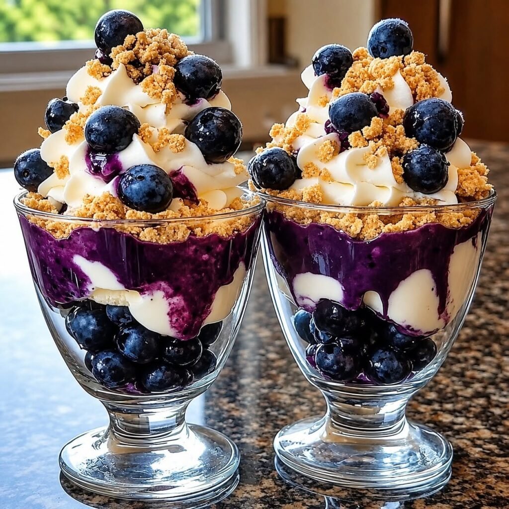Blueberry Cheesecake Parfait