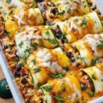 Zucchini Enchilada Roll-Ups