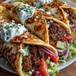 Greek-Style Beef Gyros