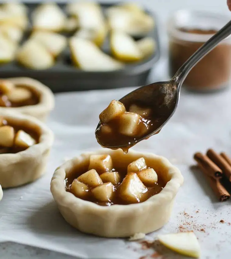 2-Ingredient Apple Pie Cups