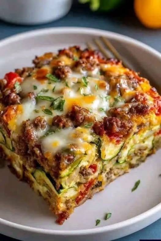 Zucchini Pizza Casserole