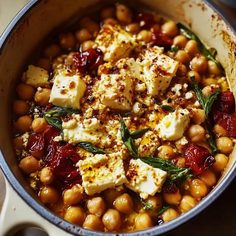 Baked Feta Chickpeas