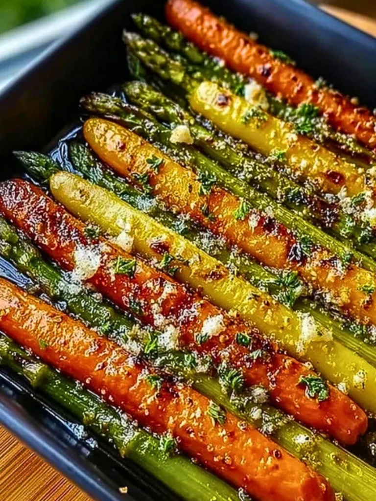 Roasted Asparagus & Carrots